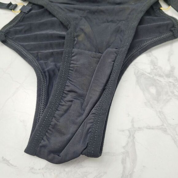 2/$20 Brand New Sexy Black 3 Stings  Underwear Panties Size: Large - Picture 6 of 7